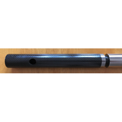 Carbony Irish Flute with Close Spacing via Chimney Extenders (keys of low D, C and B-flat) - Image 5